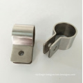 high quality custom made brushed 304 stainless steel pipe clamp